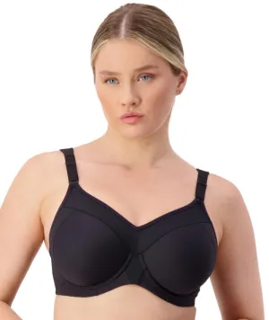 Triumph Triaction Ultra Underwired Padded Sports Bra - Black