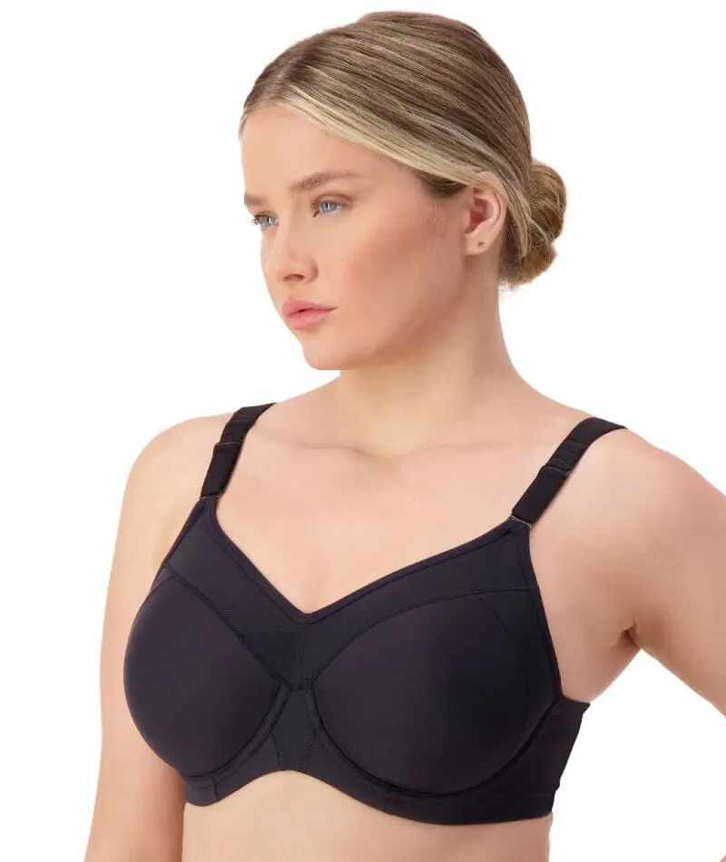 Triumph Triaction Ultra Underwired Padded Sports Bra - Black