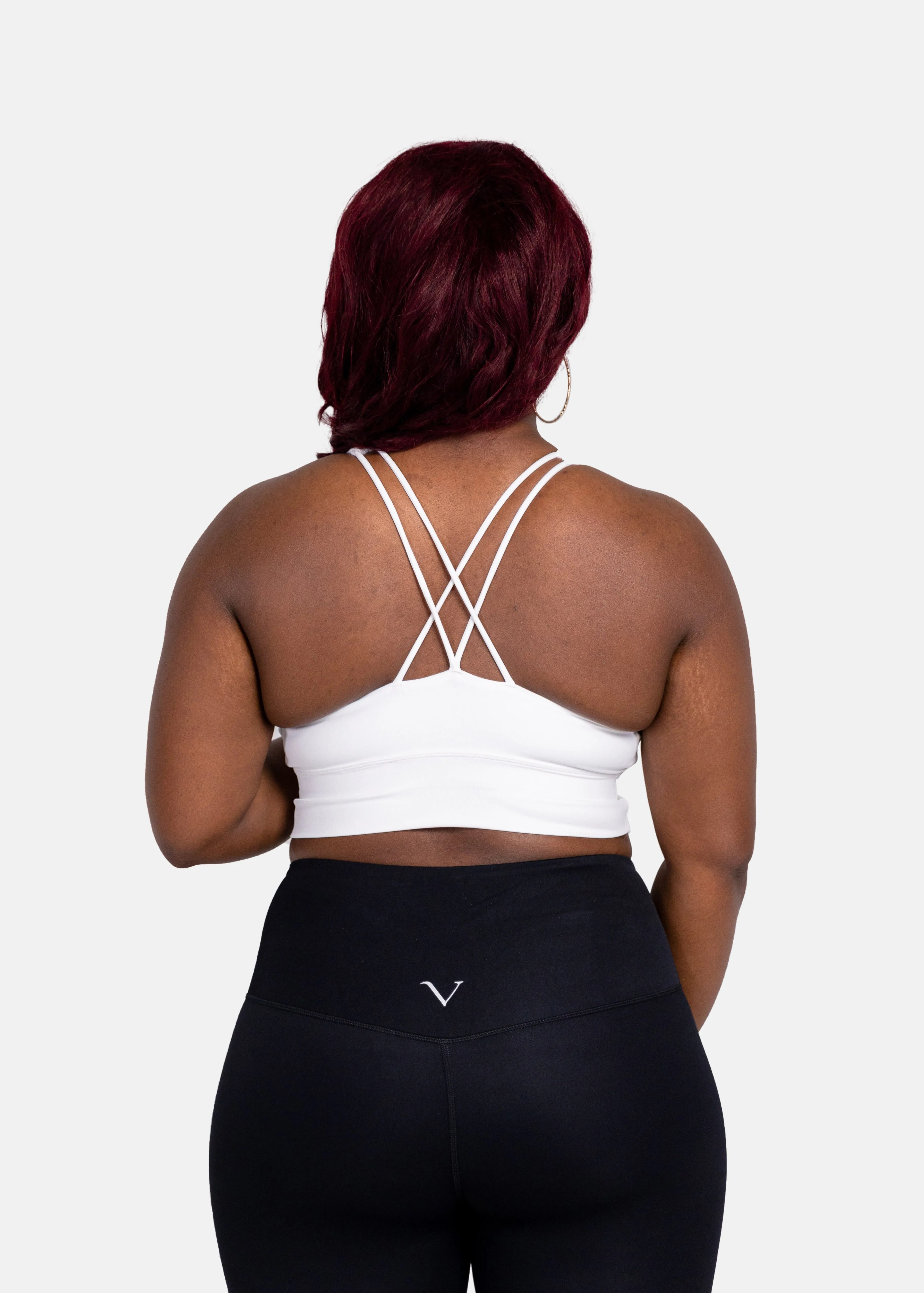 Ultra Flex Sports Bra White