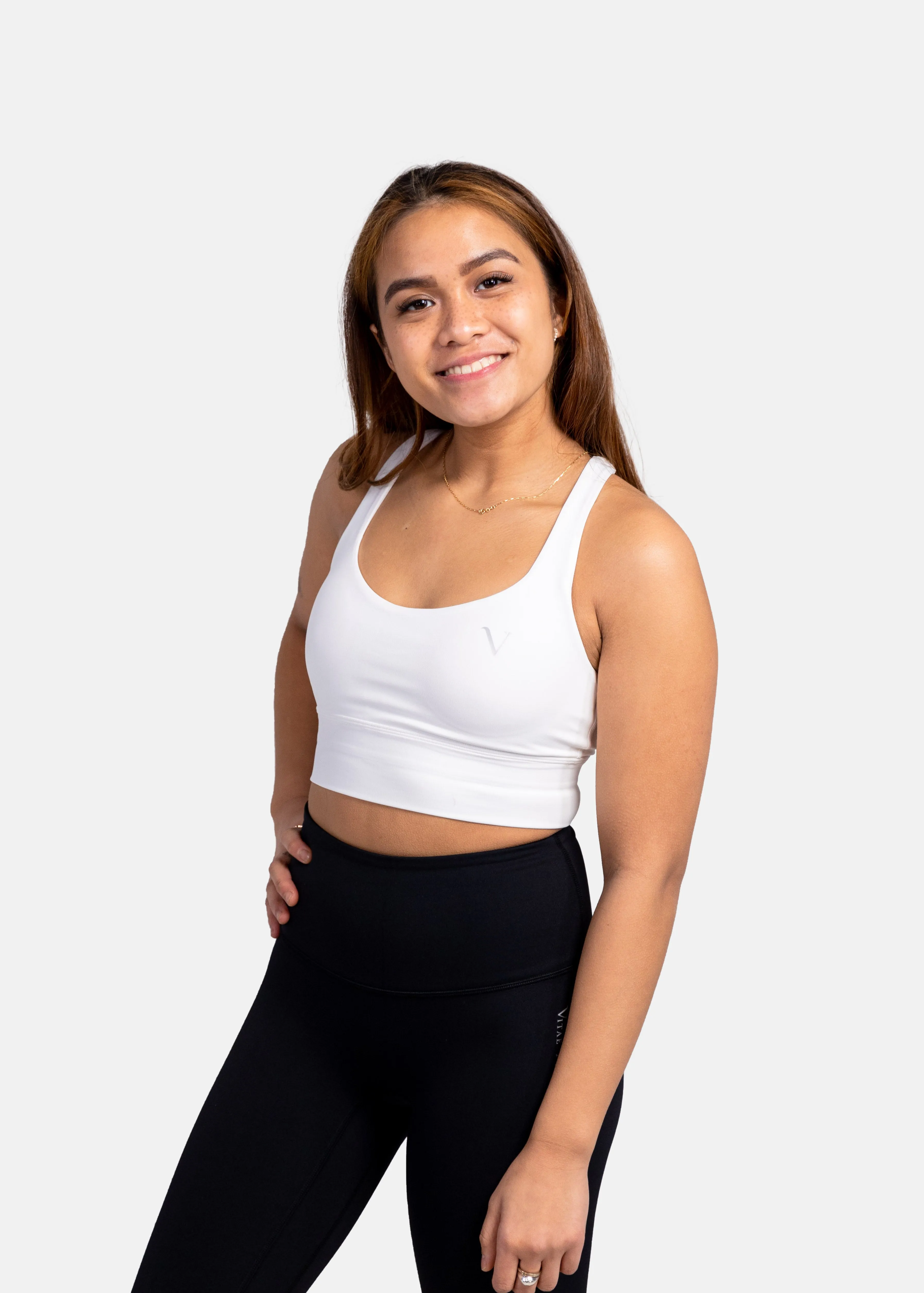 Ultra Flex Sports Bra White