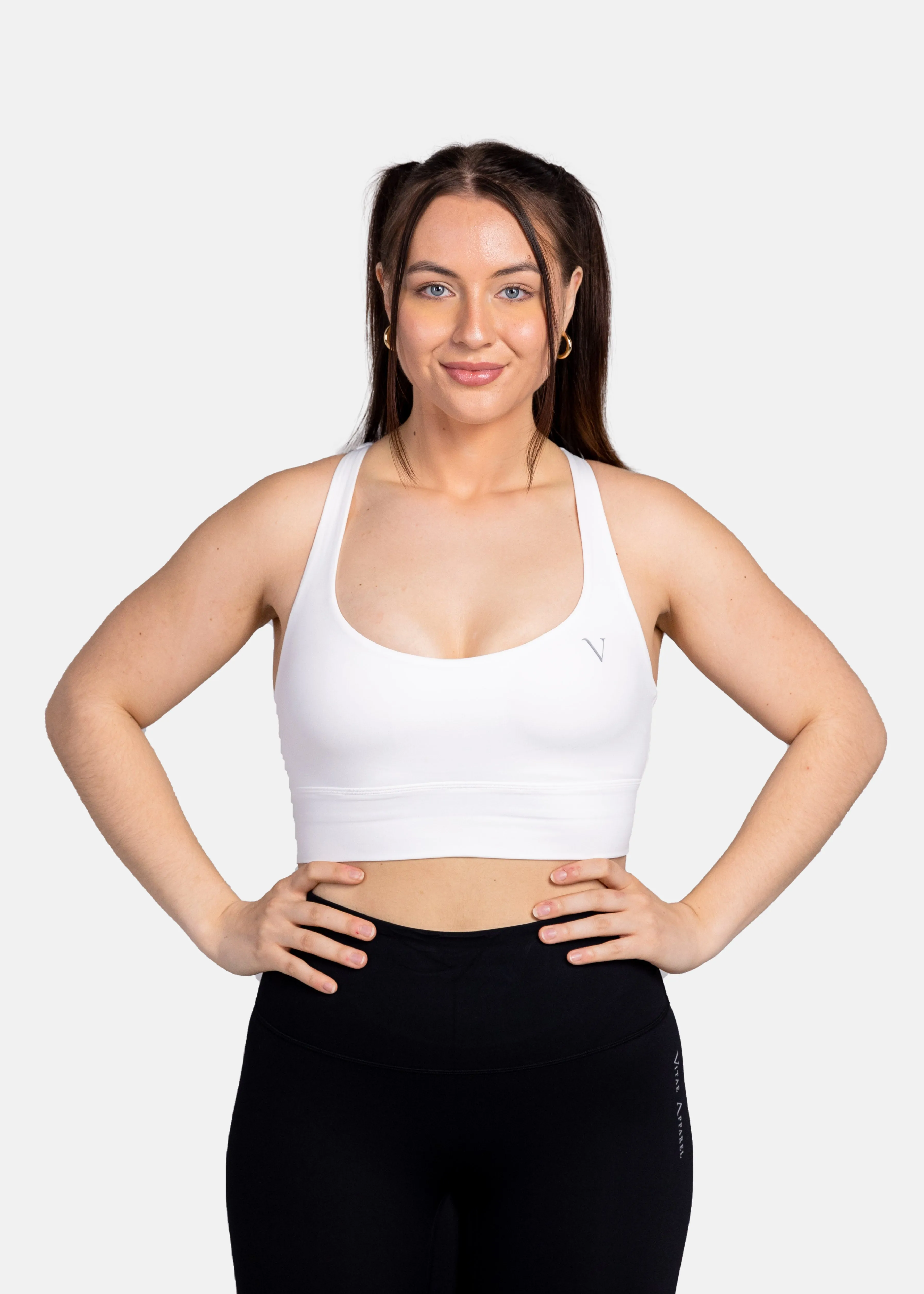 Ultra Flex Sports Bra White