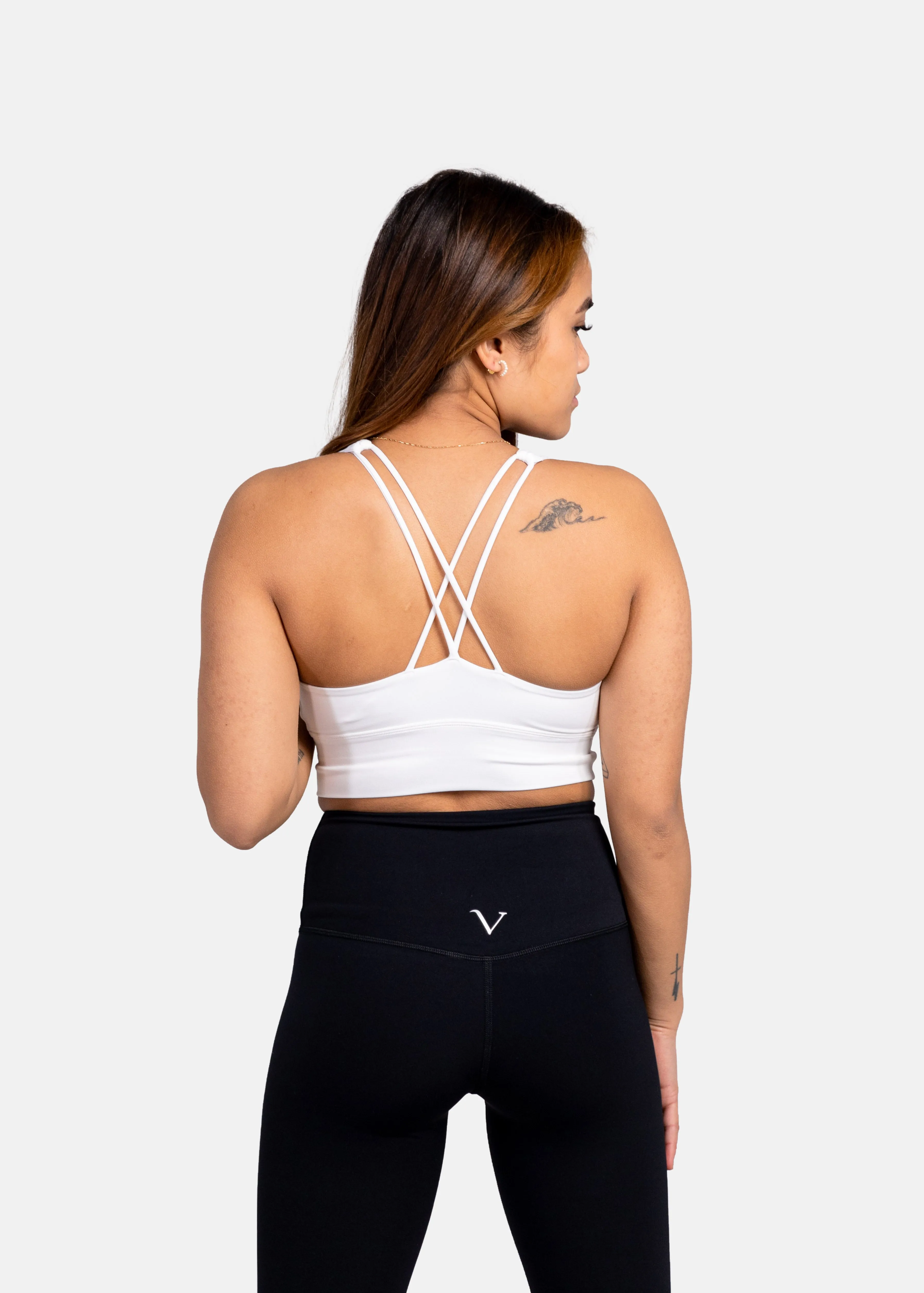 Ultra Flex Sports Bra White