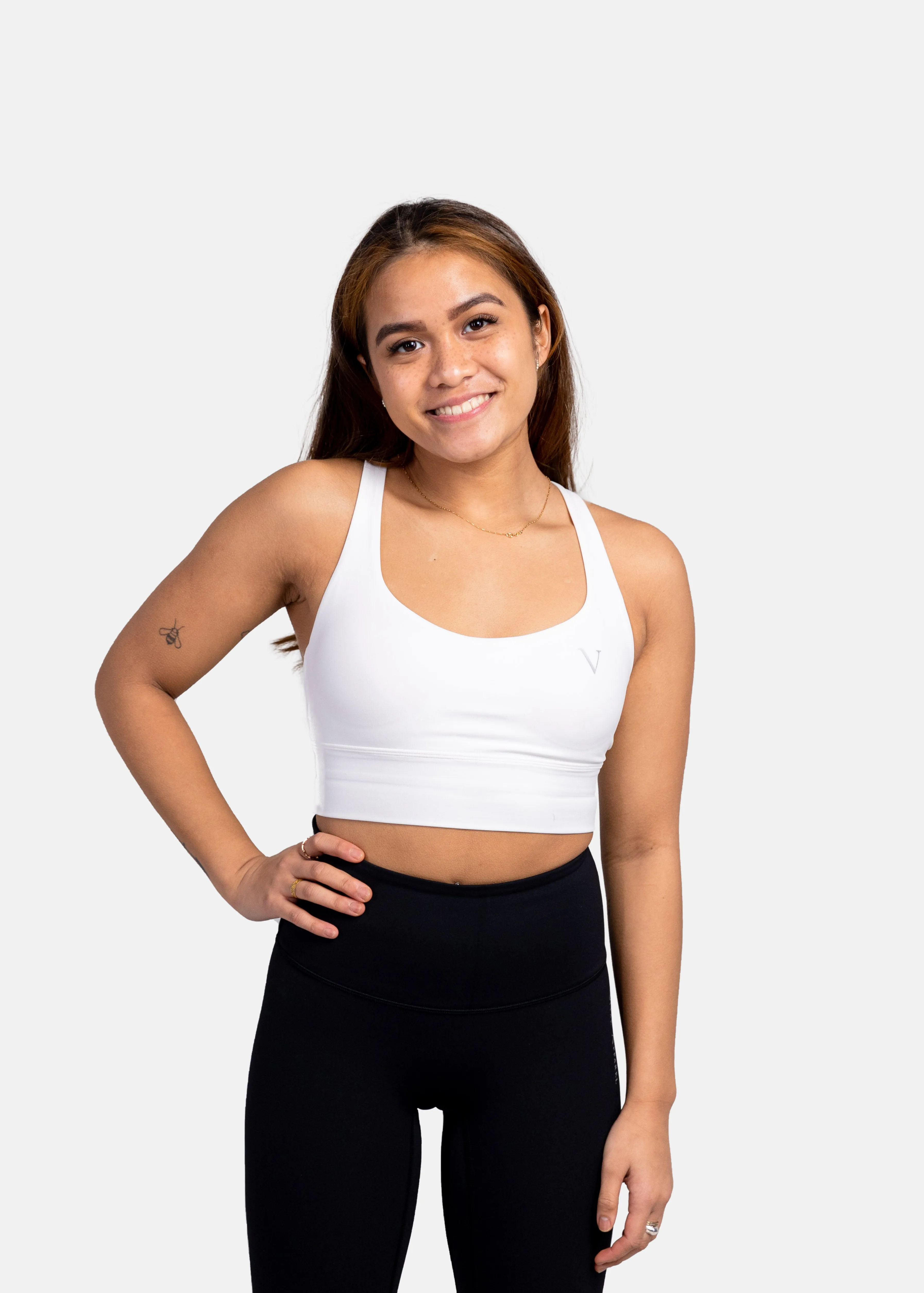 Ultra Flex Sports Bra White