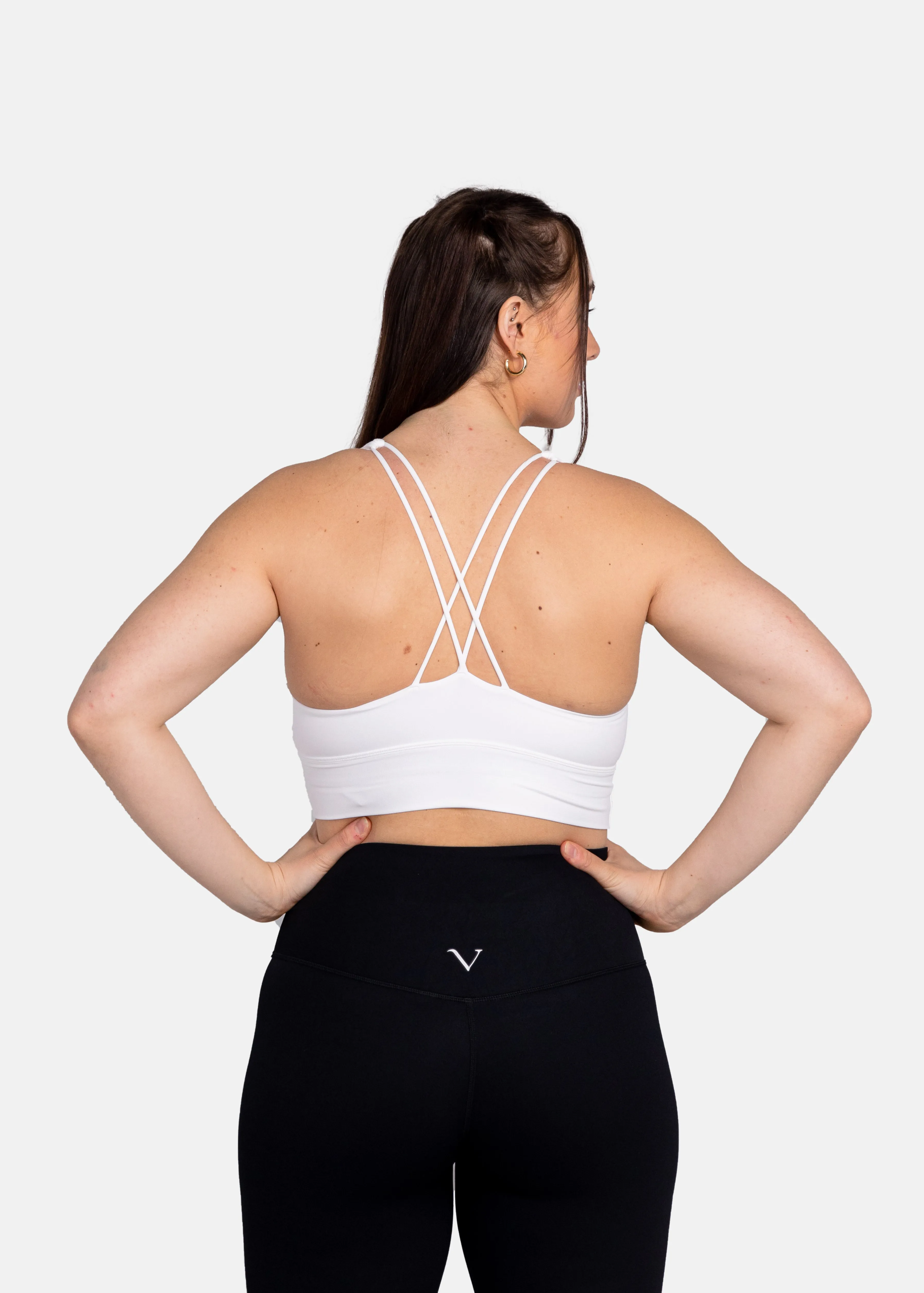 Ultra Flex Sports Bra White