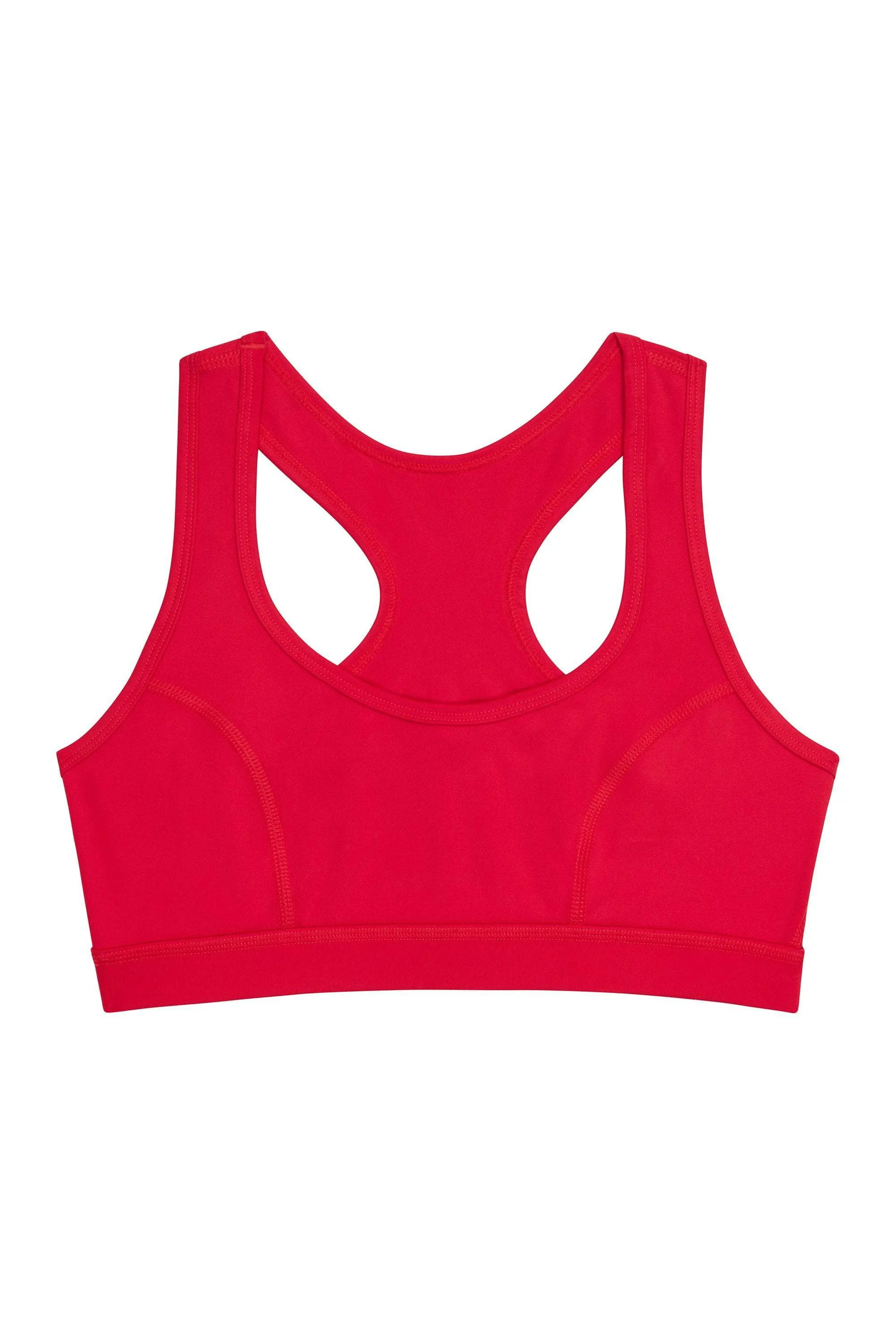 Wolf & Whistle Racer Back Bra Red