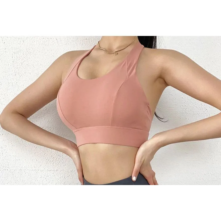 Women Push Up Sexy Back Breathable Shockproof Sports Bra