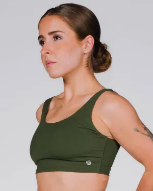 Women's Classic Sports Bra - O.D. Green