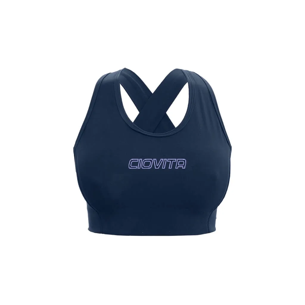 Women's Fiamma Sports Bra (Navy)