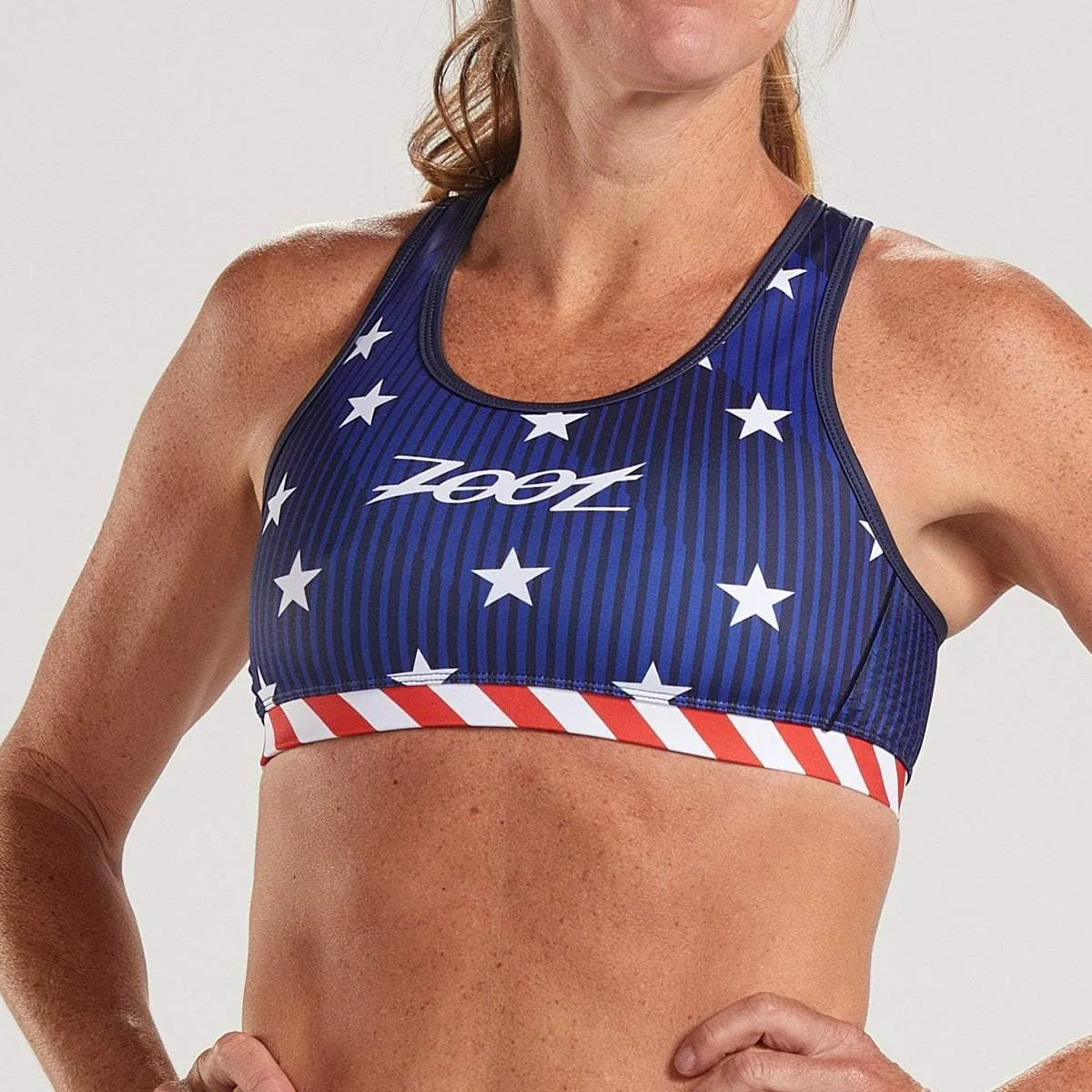 Womens LTD Triathlon Bra - Stars & Stripes