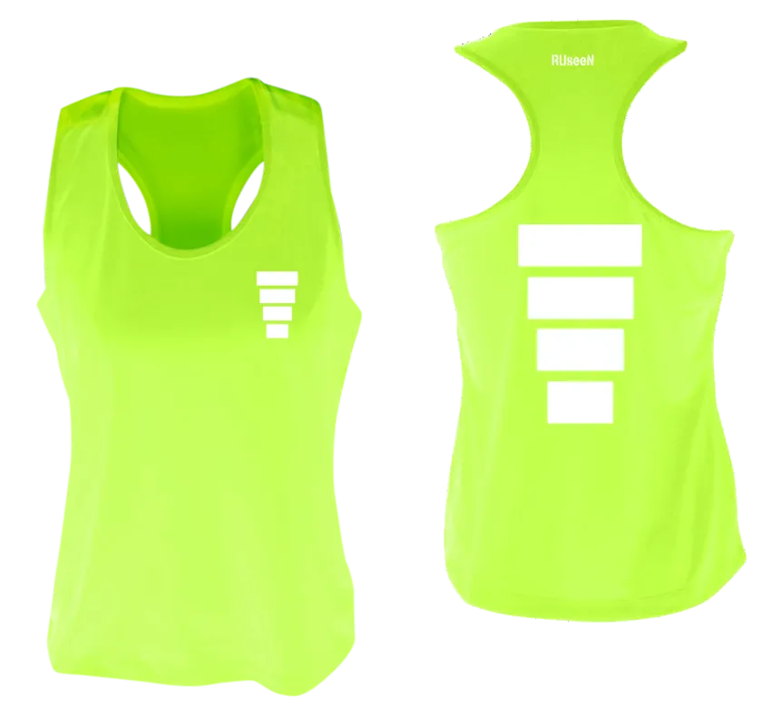 Women's Reflective Tank Top - Block