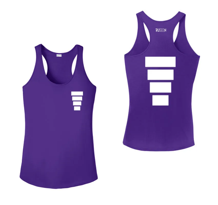 Women's Reflective Tank Top - Block