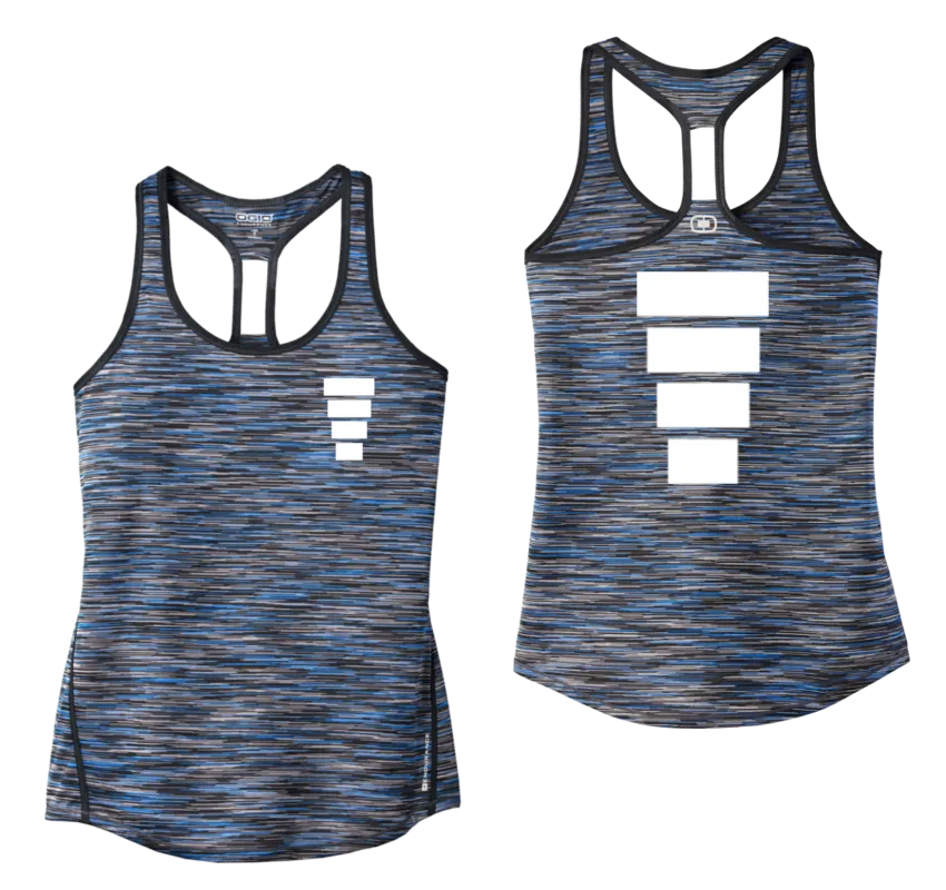 Women's Reflective Tank Top - Block