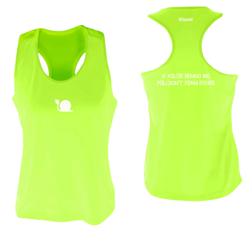 Women's Reflective Tank Top - Didn't Train