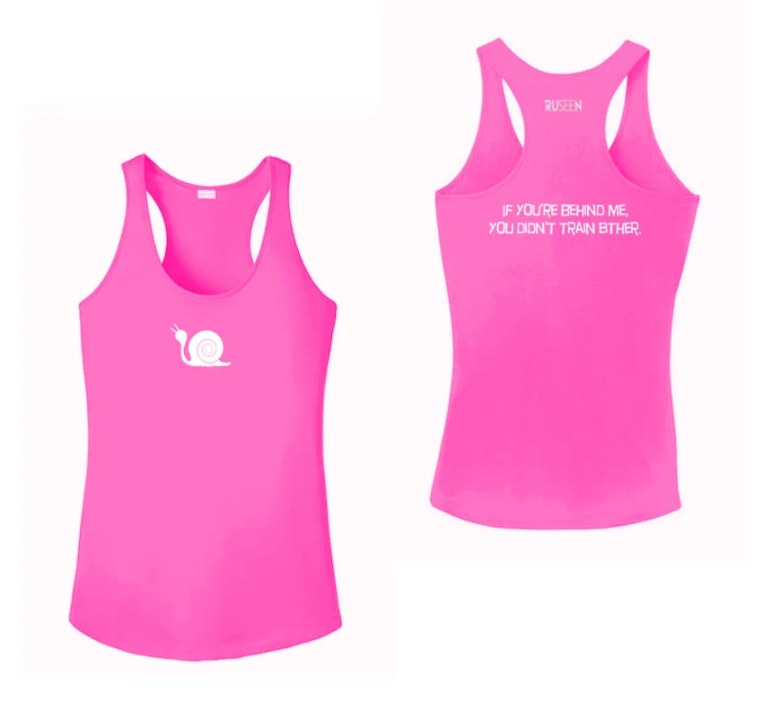 Women's Reflective Tank Top - Didn't Train