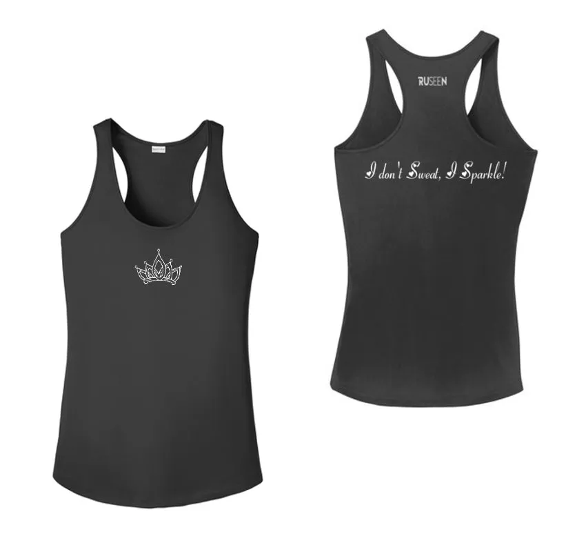 Women's Reflective Tank Top - Sparkle